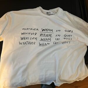 WHAM shirt